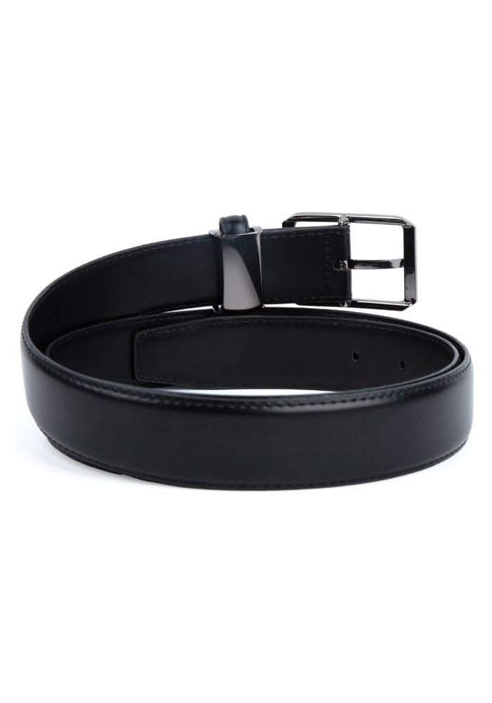 DAISO Side Stitched Belt - Black, One Size - Image 2